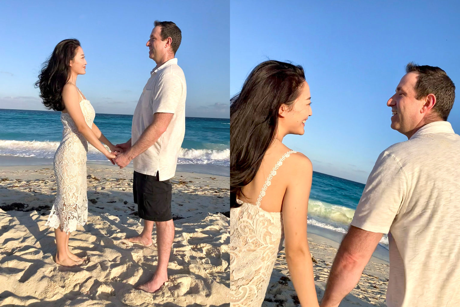 Wedding day moment